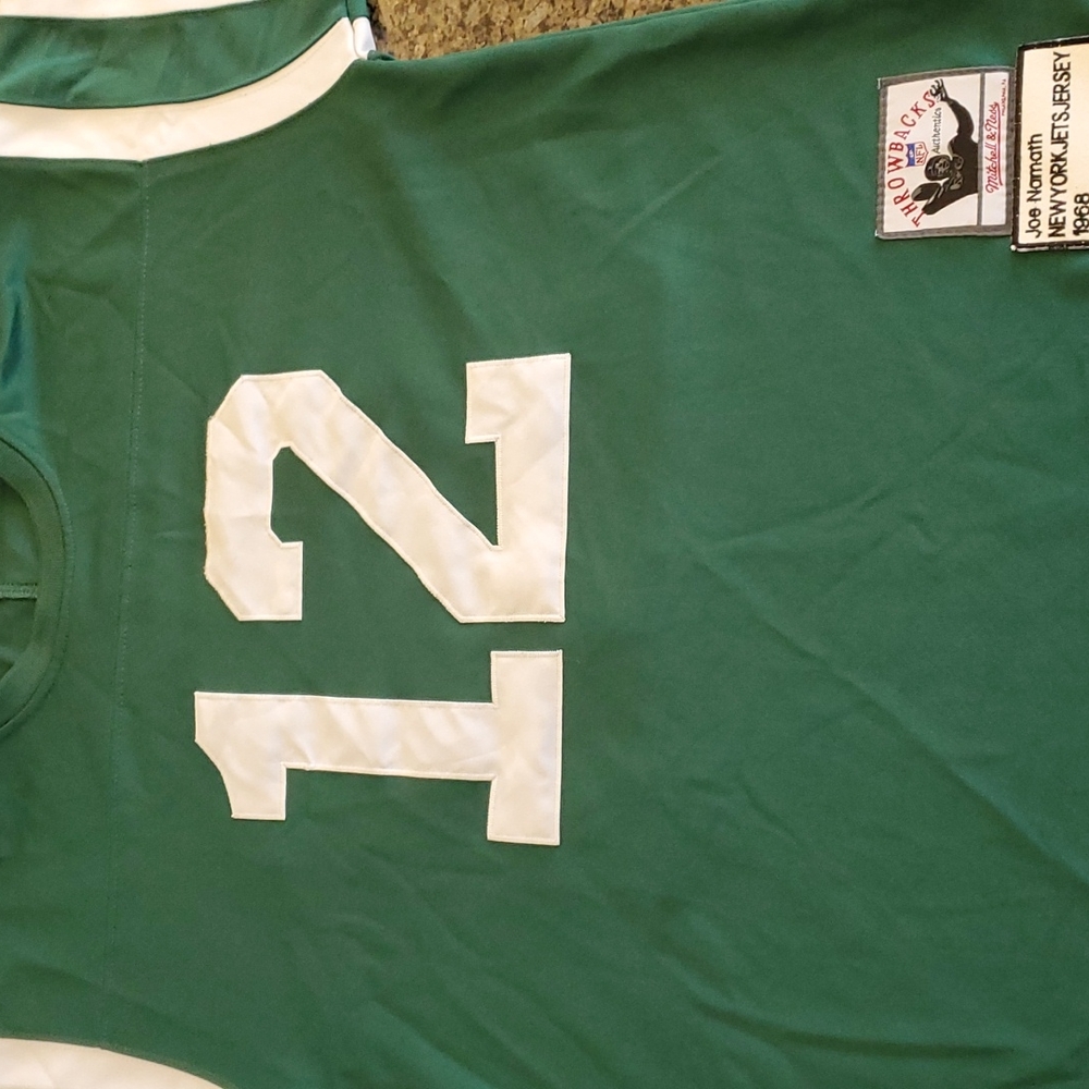 🔥Joe Namath Throwback Replica Jersey !!! Heavy Duty. LIGHT use !!!